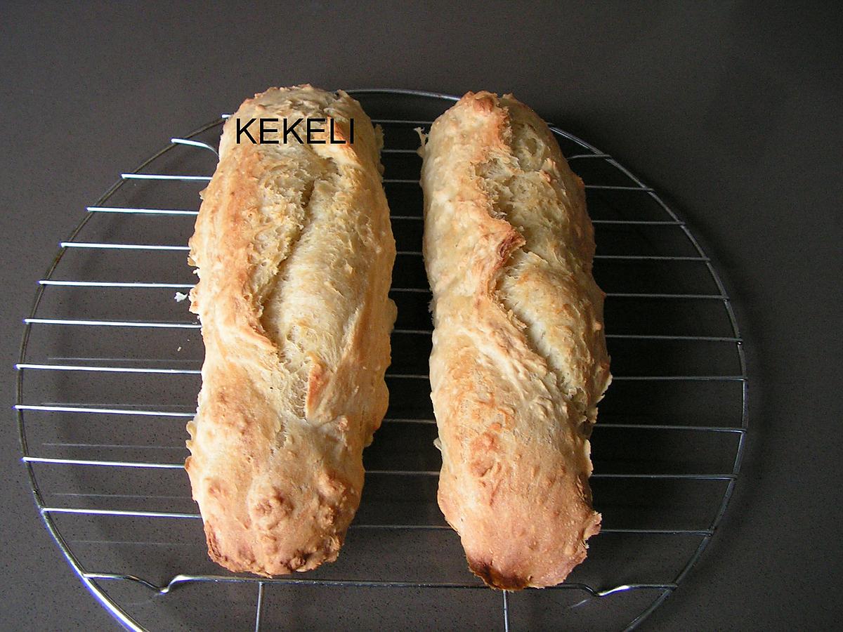 recette Baguette maison sans robot