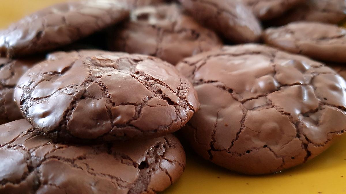 recette COOKIES BROWNIES au CHOCOLAT (inspiré par il était une fois la pâtisserie)