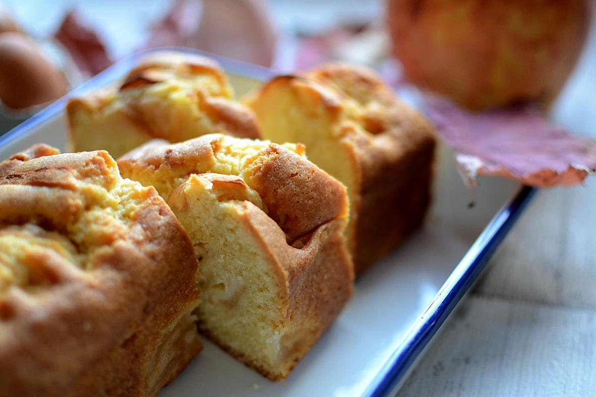recette Cake à la pomme moelleux