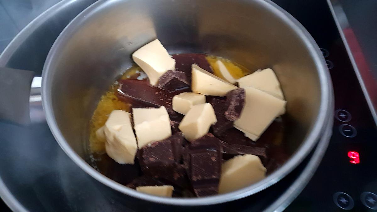 recette Gâteau  fondant au Chocolat & noix de coco