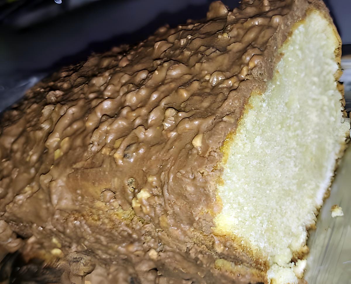 recette Très bon Cake avec son nappage praliné pralin