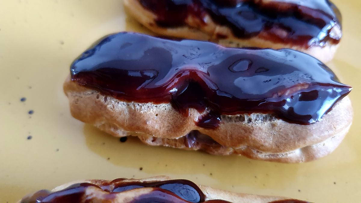 recette Éclairs au chocolat (de Il était une fois ma pâtisserie )