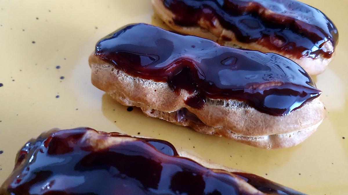 recette Éclairs au chocolat (de Il était une fois ma pâtisserie )