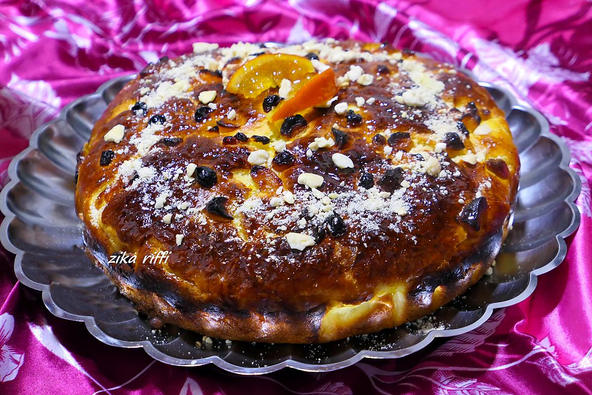 recette Brioche Pur Beurre à la Crème de Châtaigne au Miel Maison-Petit Déjeuner du Nouvel An