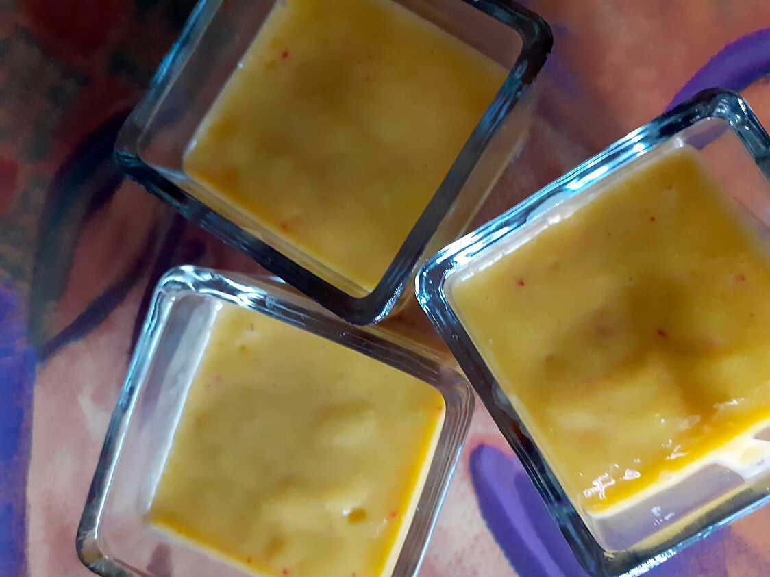 Recette de Soupe froide mangue et concombre