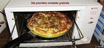 recette Omelette Gratinée aux Poireaux