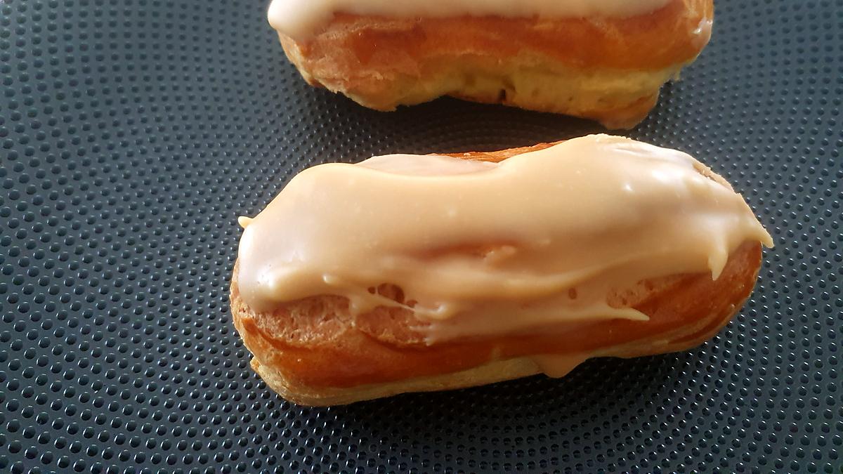 recette Eclairs au café