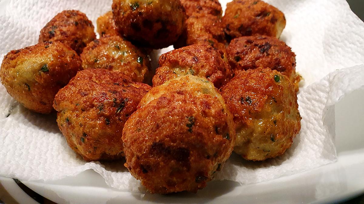 recette Boulettes de poulet savoureuse