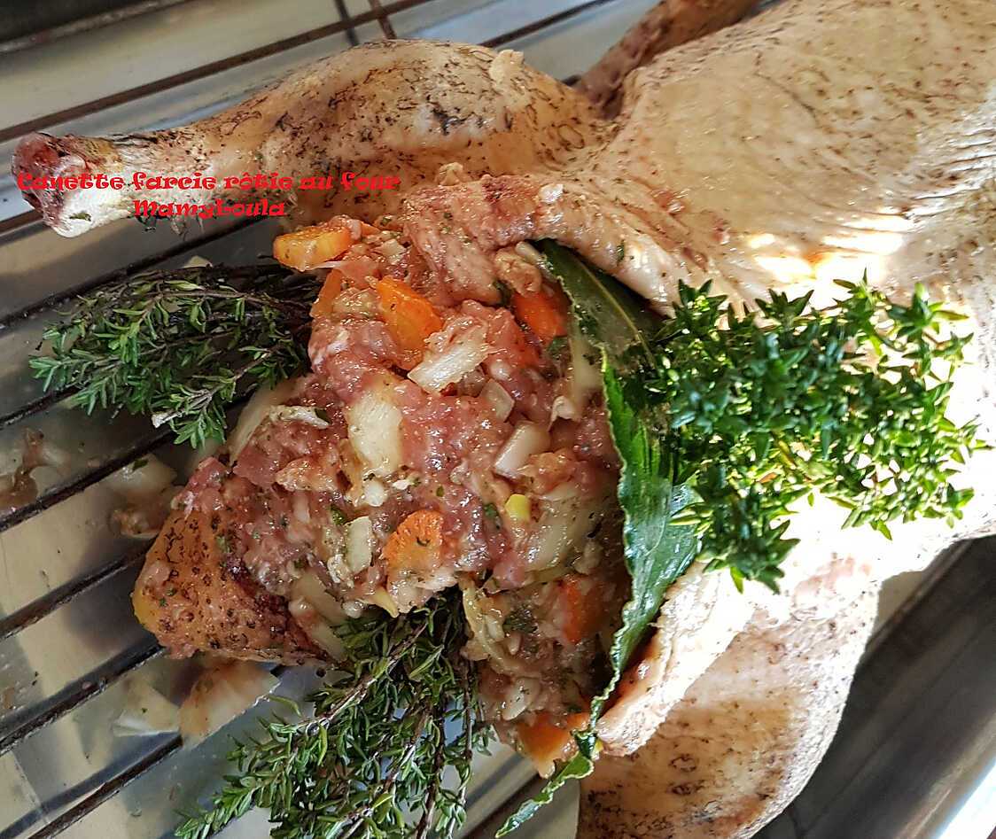 Recette de farcie rôtie au four par Mamyloula