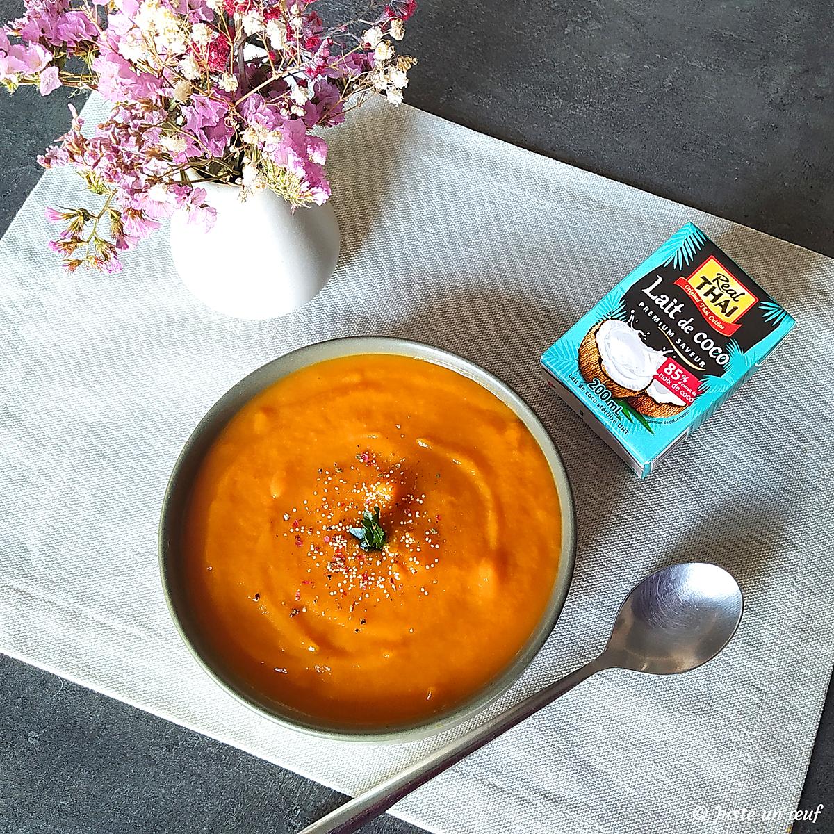 recette Velouté de patate douce et butternut