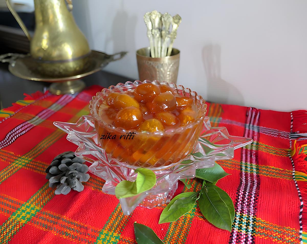 recette CONFITURE DE KUMQUAT PARFAITE A LA FLEUR D'ORANGER