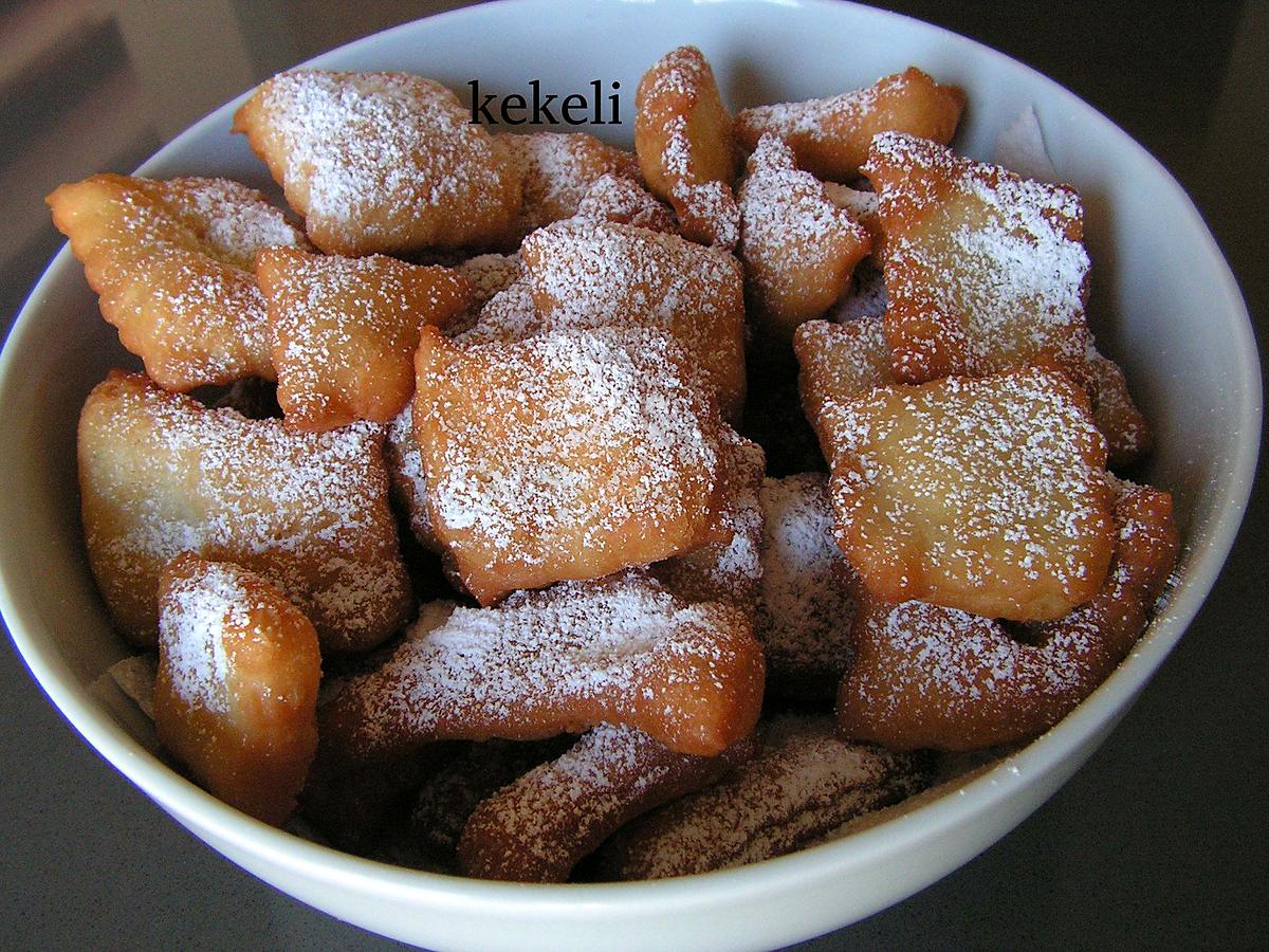 recette Beignets de carnaval ultra moelleux