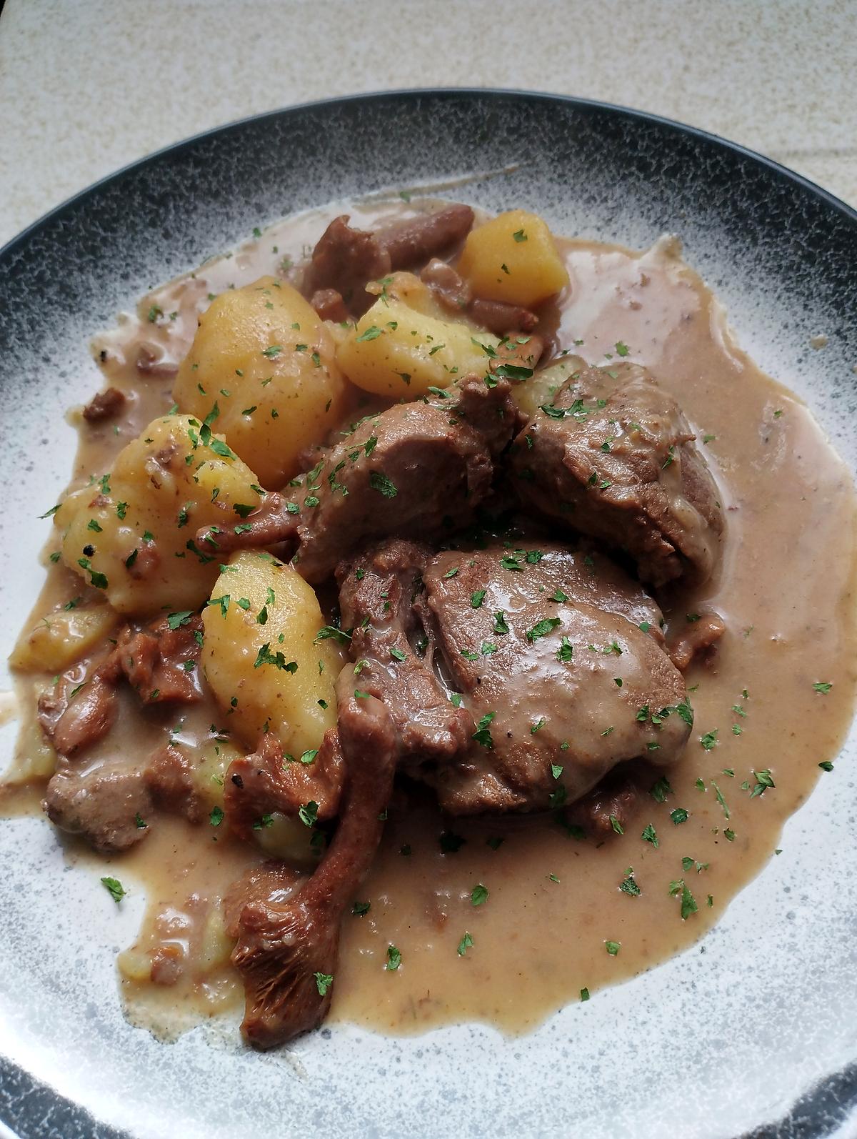 recette sauté de sanglier au cidre au cookéo