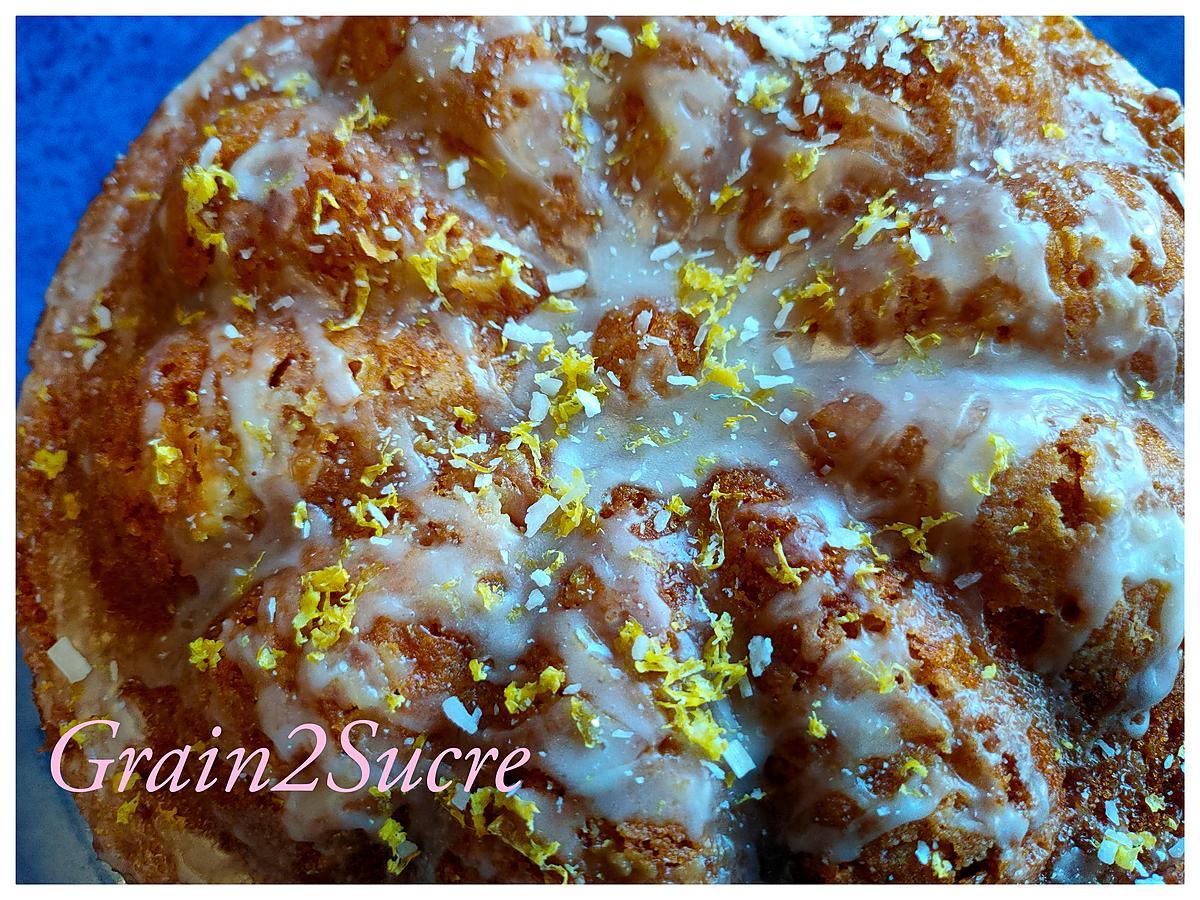 recette Gâteau moelleux au citron et noix de coco