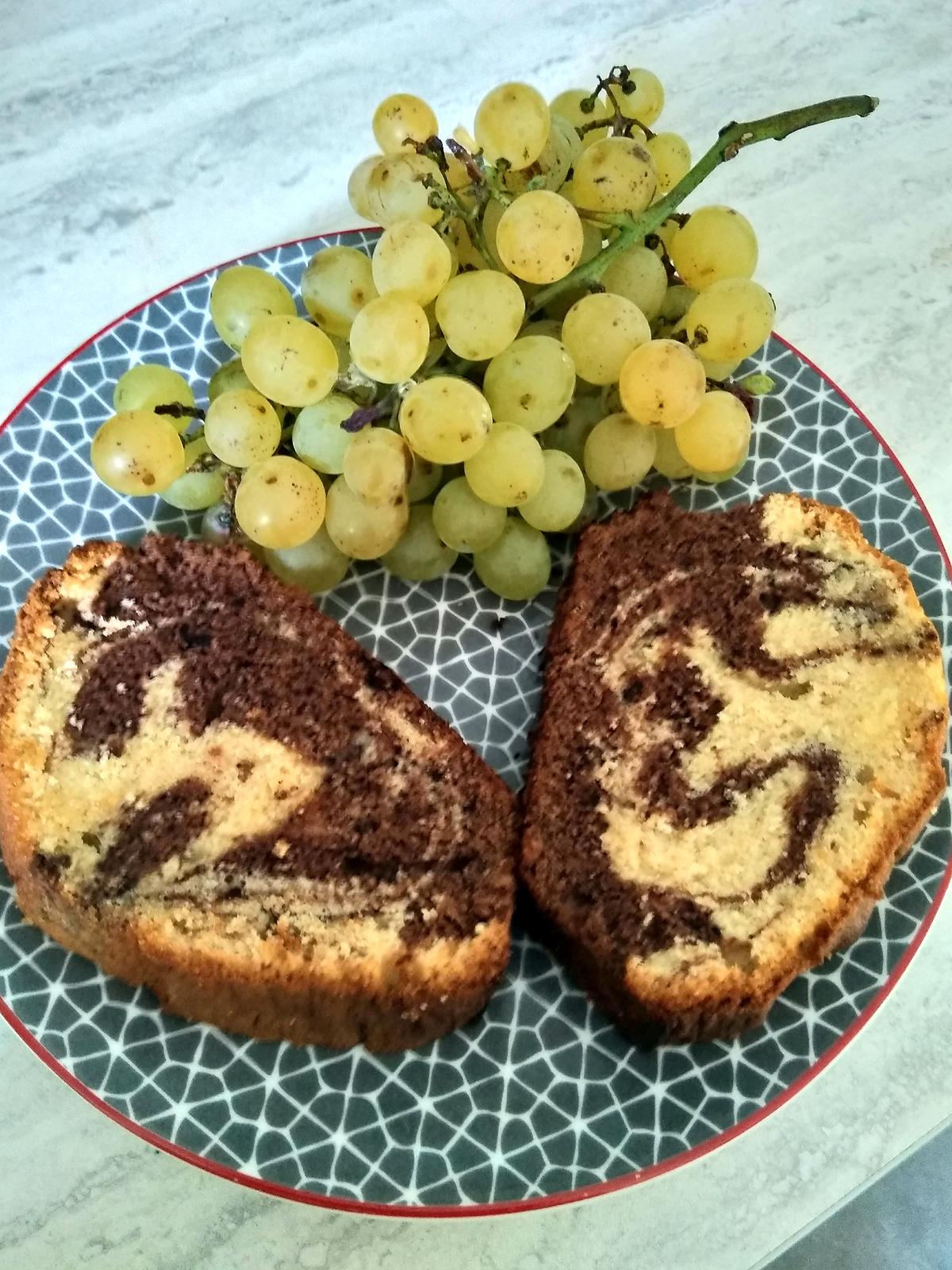 recette Gâteau marbré du chef felder