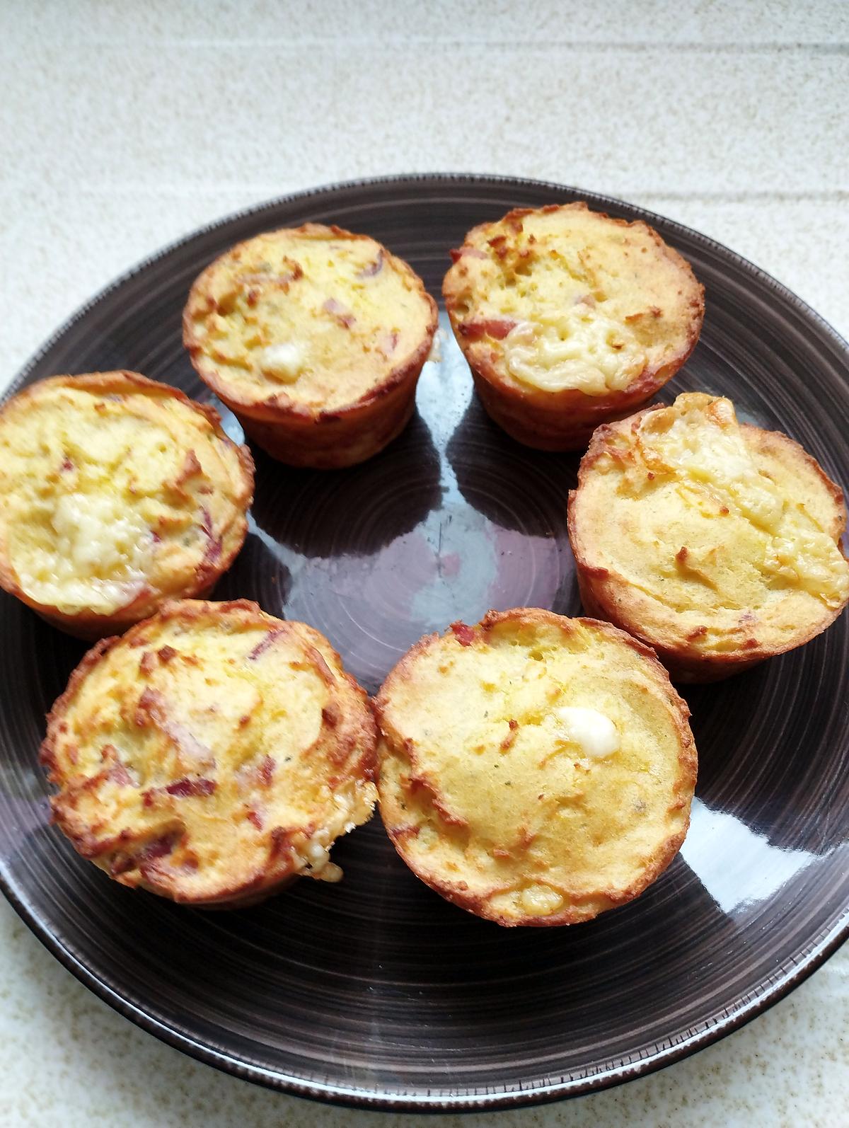 recette muffins de pommes de terre coeur coulant au fromage a raclette