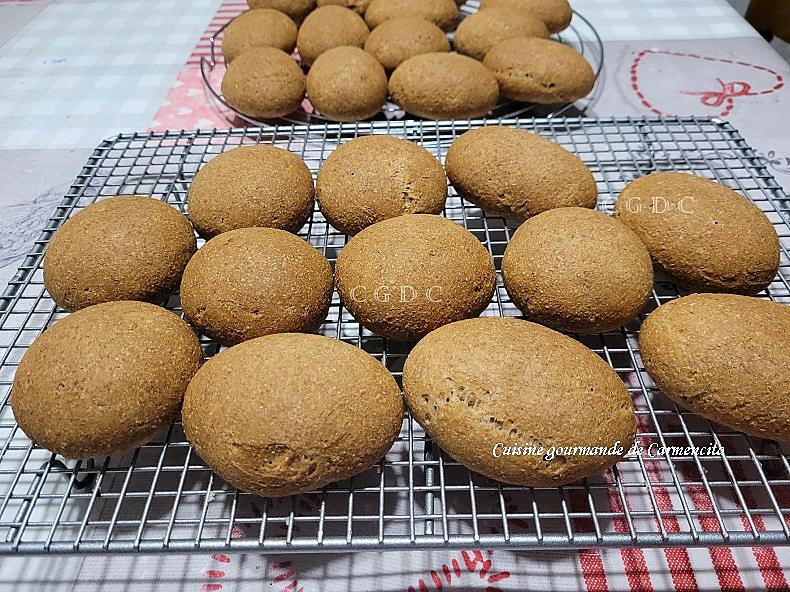 recette Petits pains suédois à la farine complète et épeautre