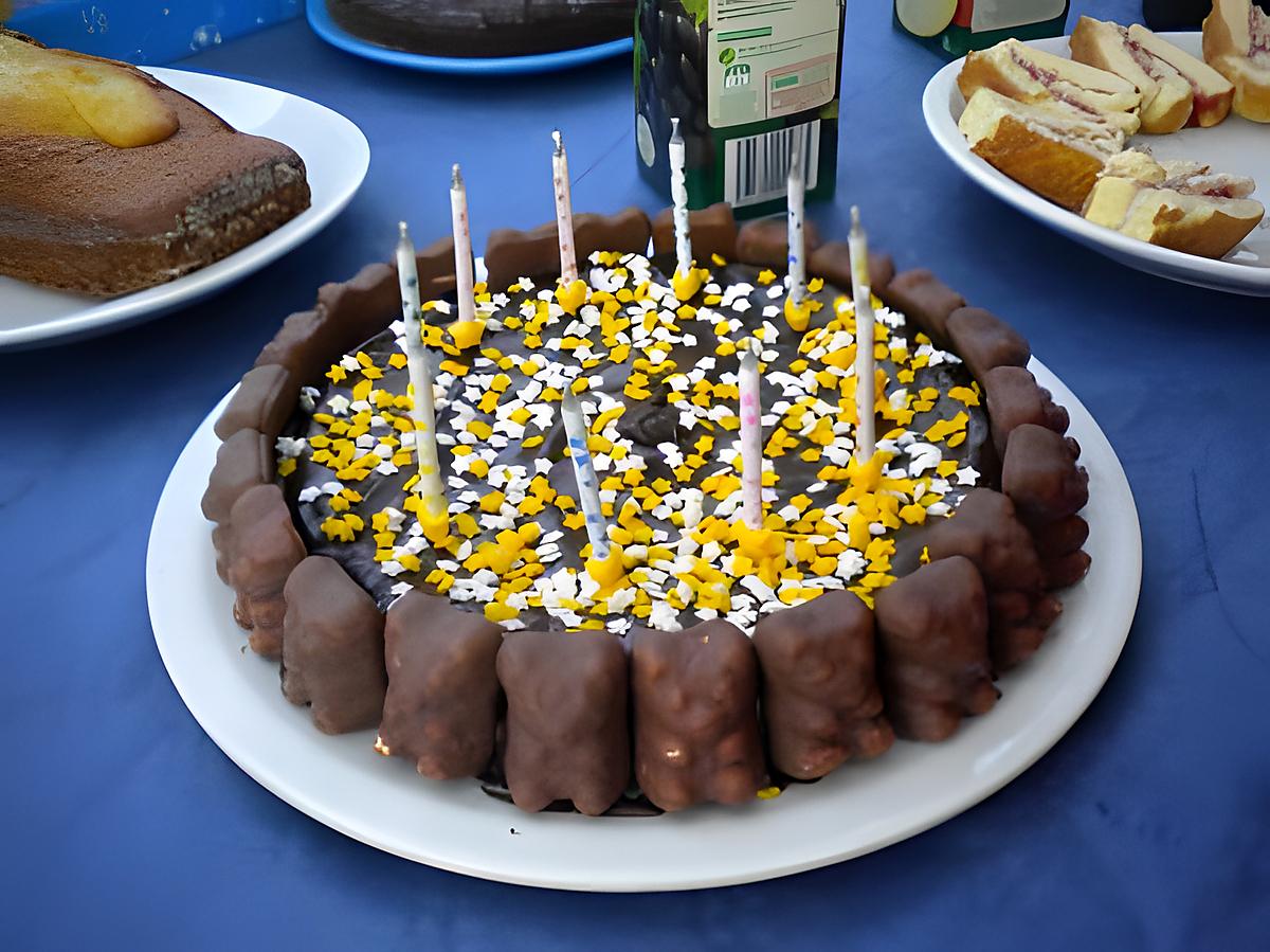 recette Gâteau d anniversaire au chocolat