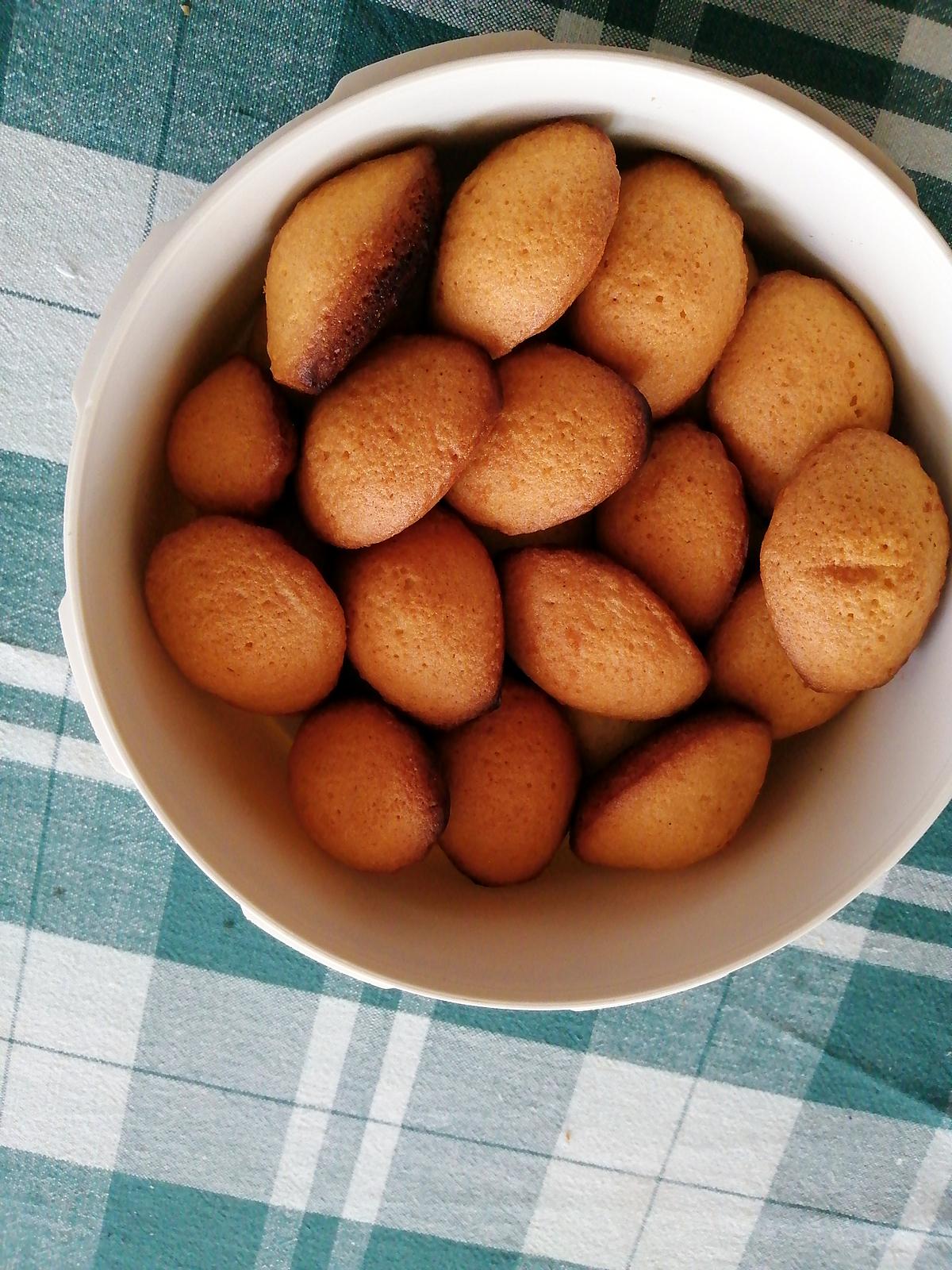 recette Madeleines légères