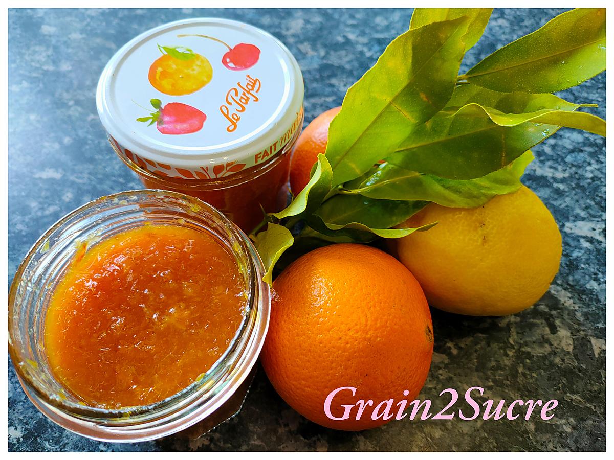 recette Confiture d'agrumes, orange, citron, clémentine