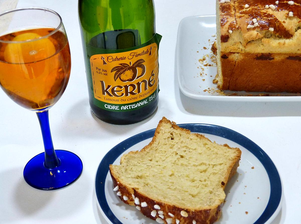 recette Brioche au cidre Kerné