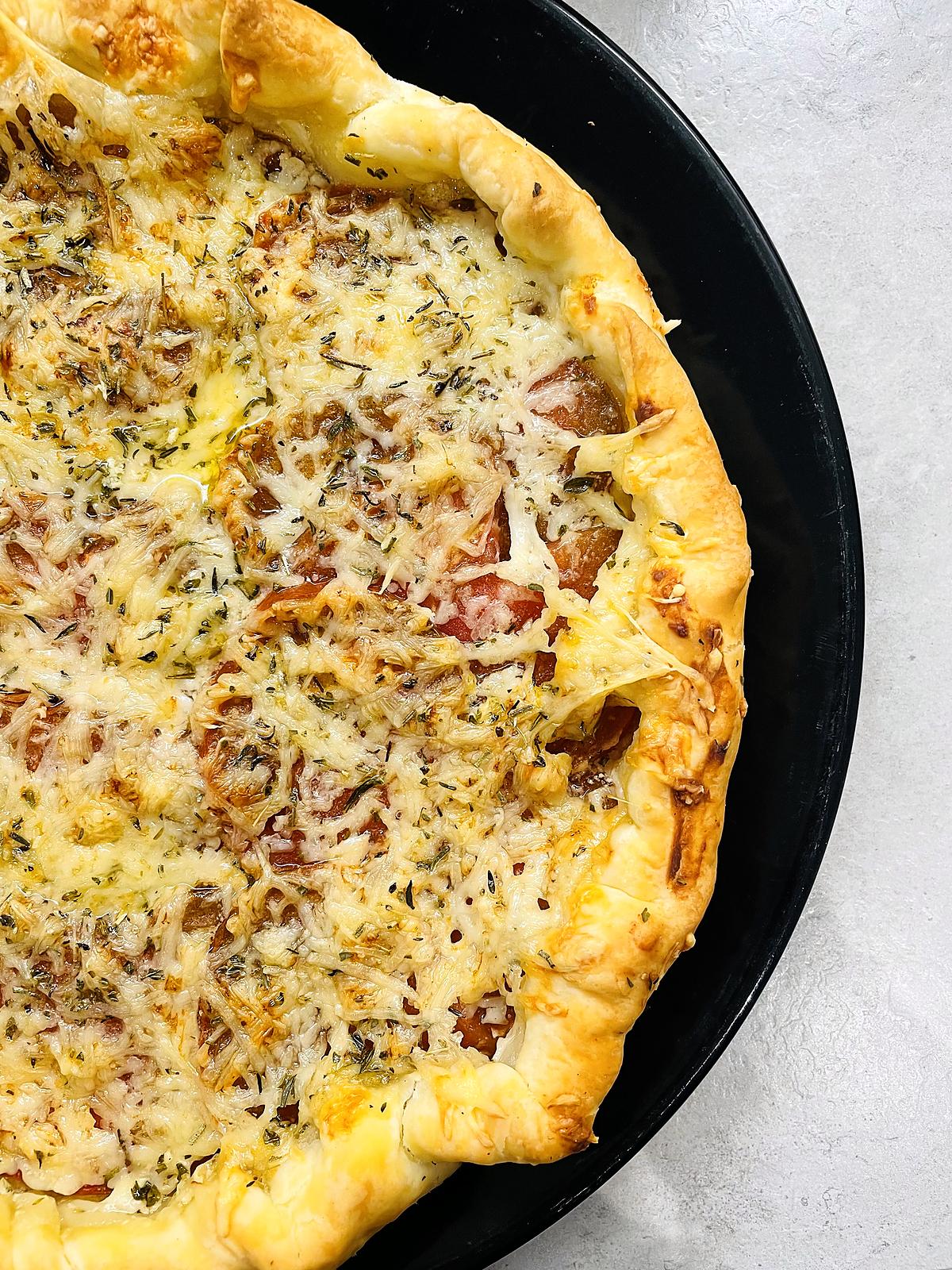 recette tarte à la tomate et au comté