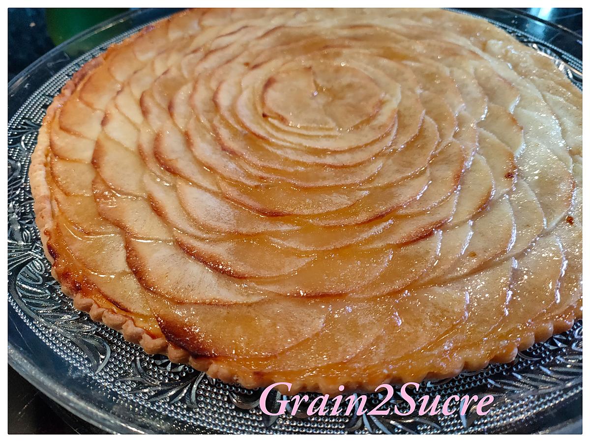 recette Tarte fine aux pommes