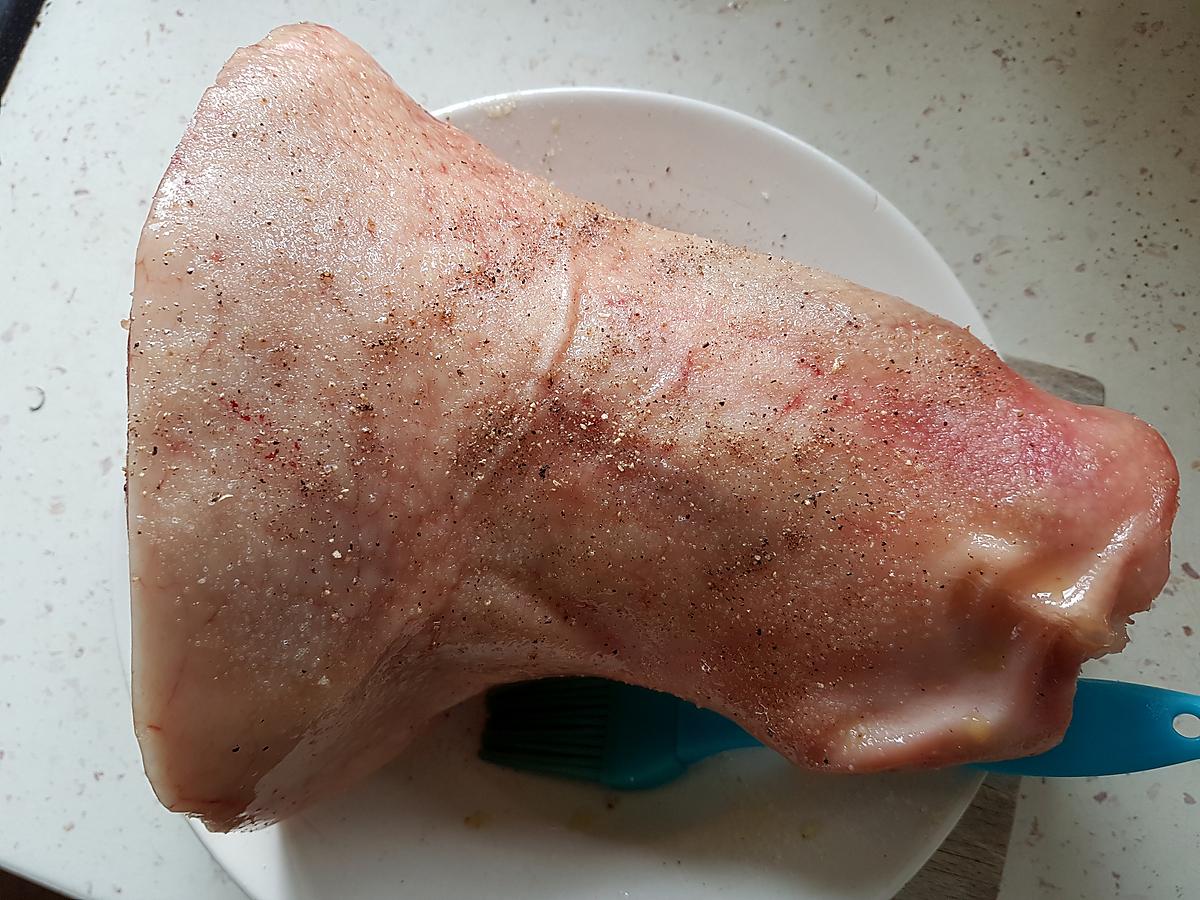 recette Jambette de porc à la bière à la campagnarde