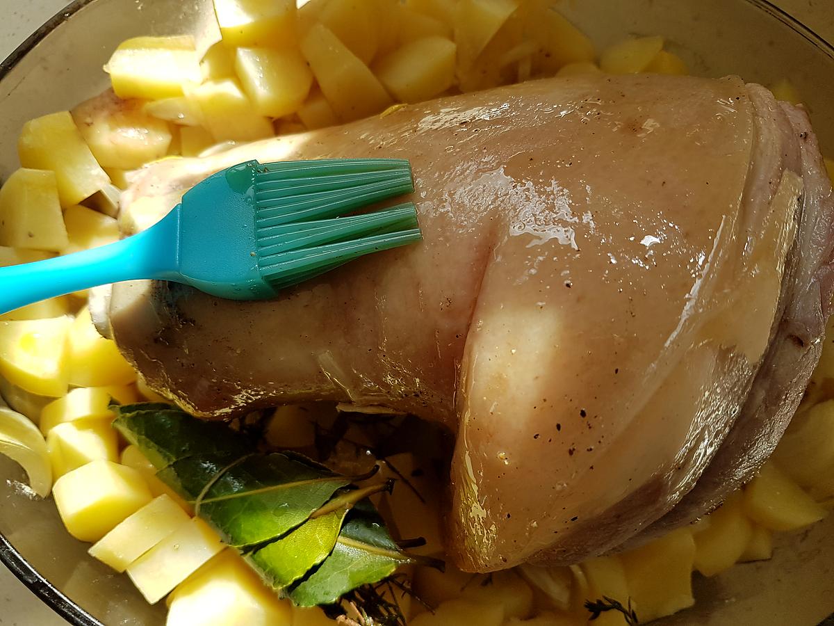 recette Jambette de porc à la bière à la campagnarde