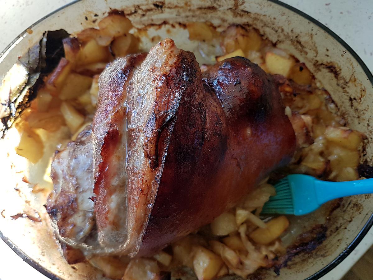 recette Jambette de porc à la bière à la campagnarde