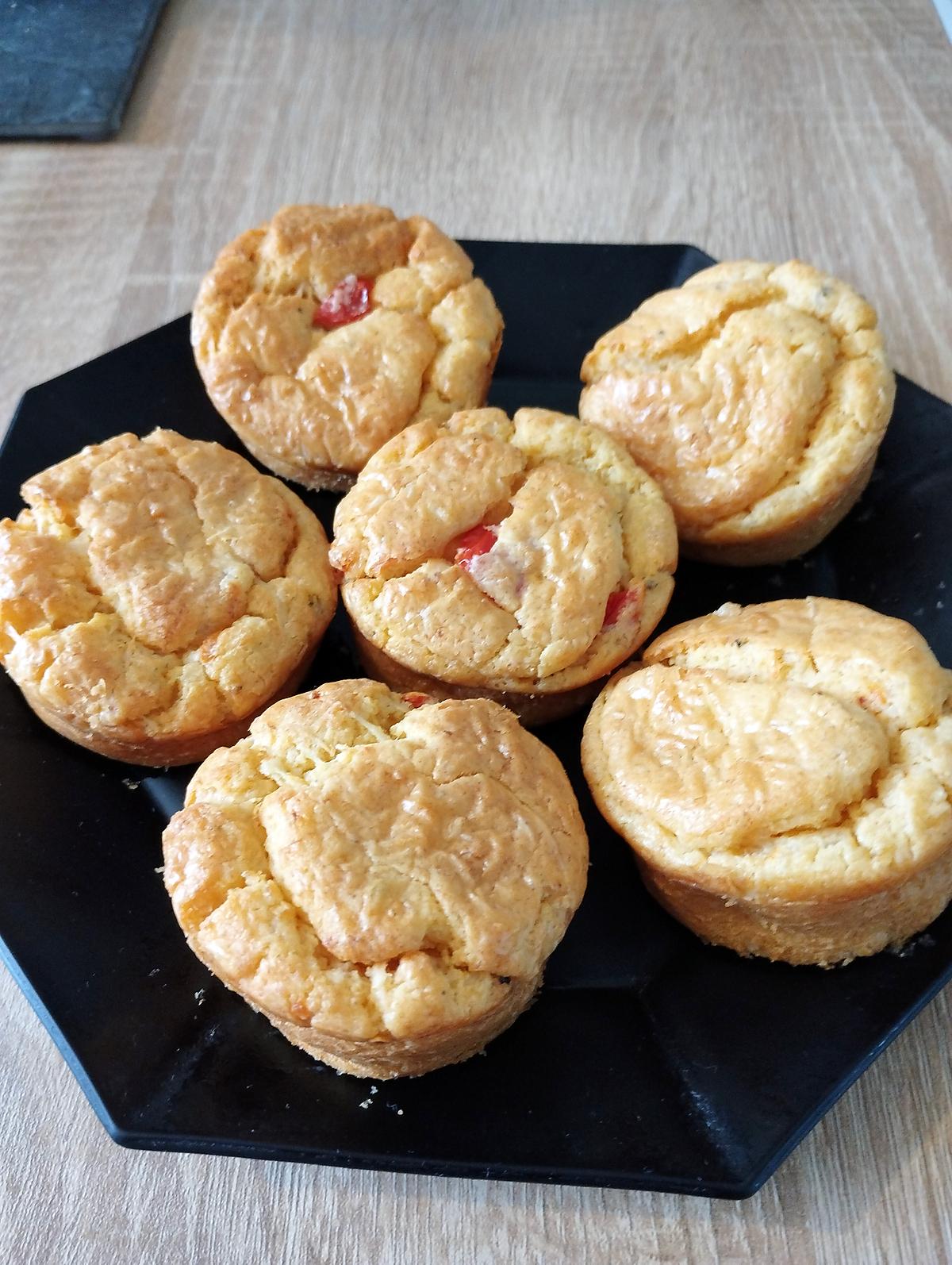 recette muffins crabe tomate