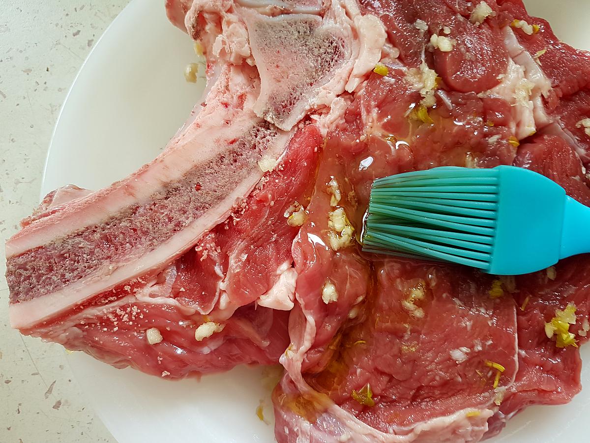 recette Côte à l’os grillée (Côte de Bœuf).