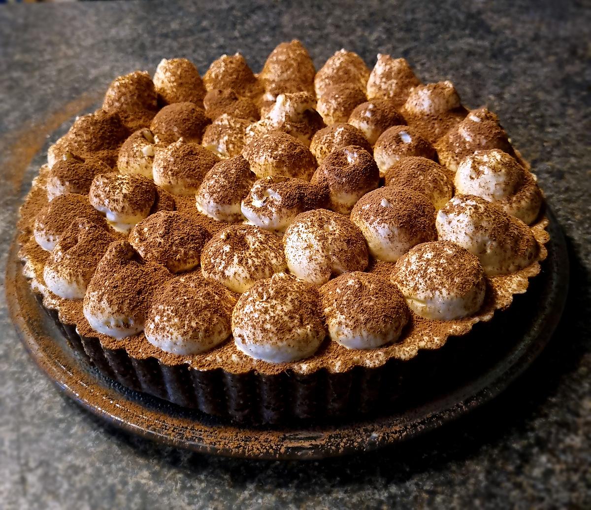 recette Tarte façon tiramisu