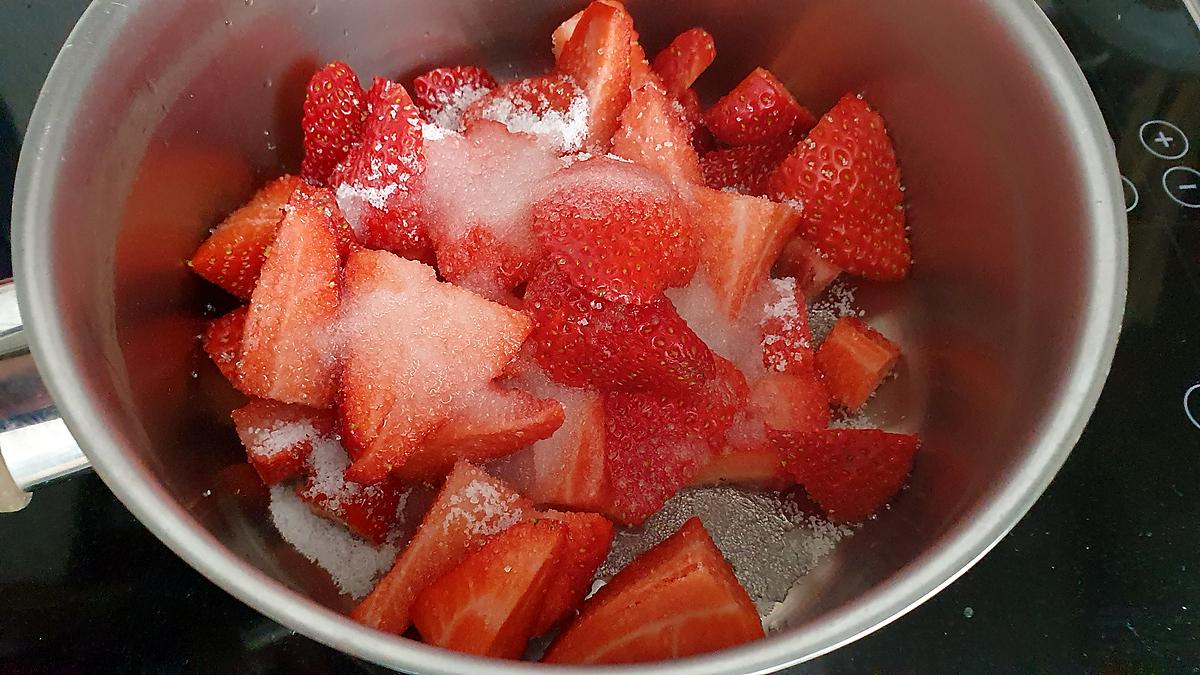 recette Coupe fraises coulis et chantilly