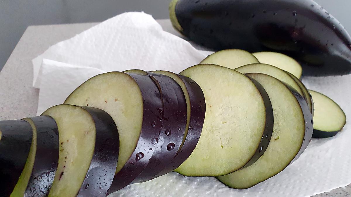 recette Gratin d’aubergines  Mozzarella et  parmesan.