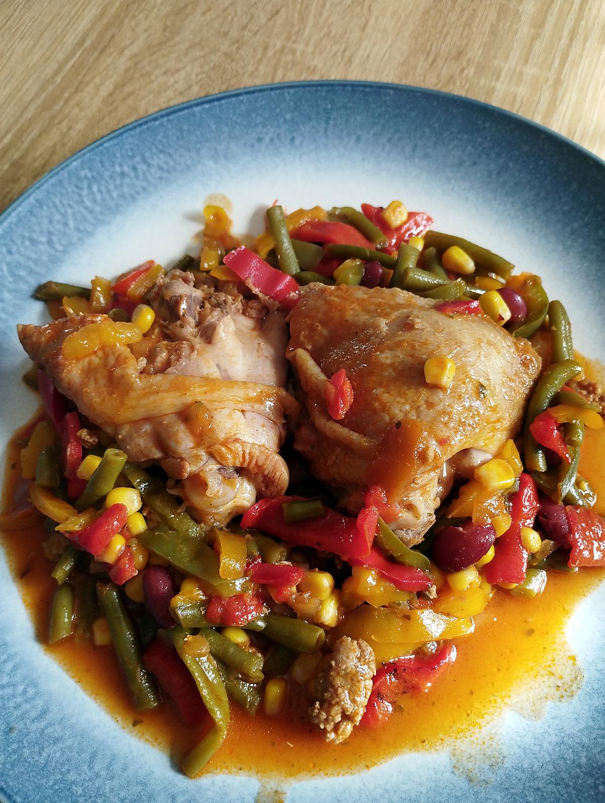 recette poulet façon mexicaine