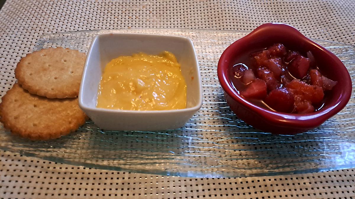 recette curd  orange  et fraises  poires   citron   une pincée de poivre