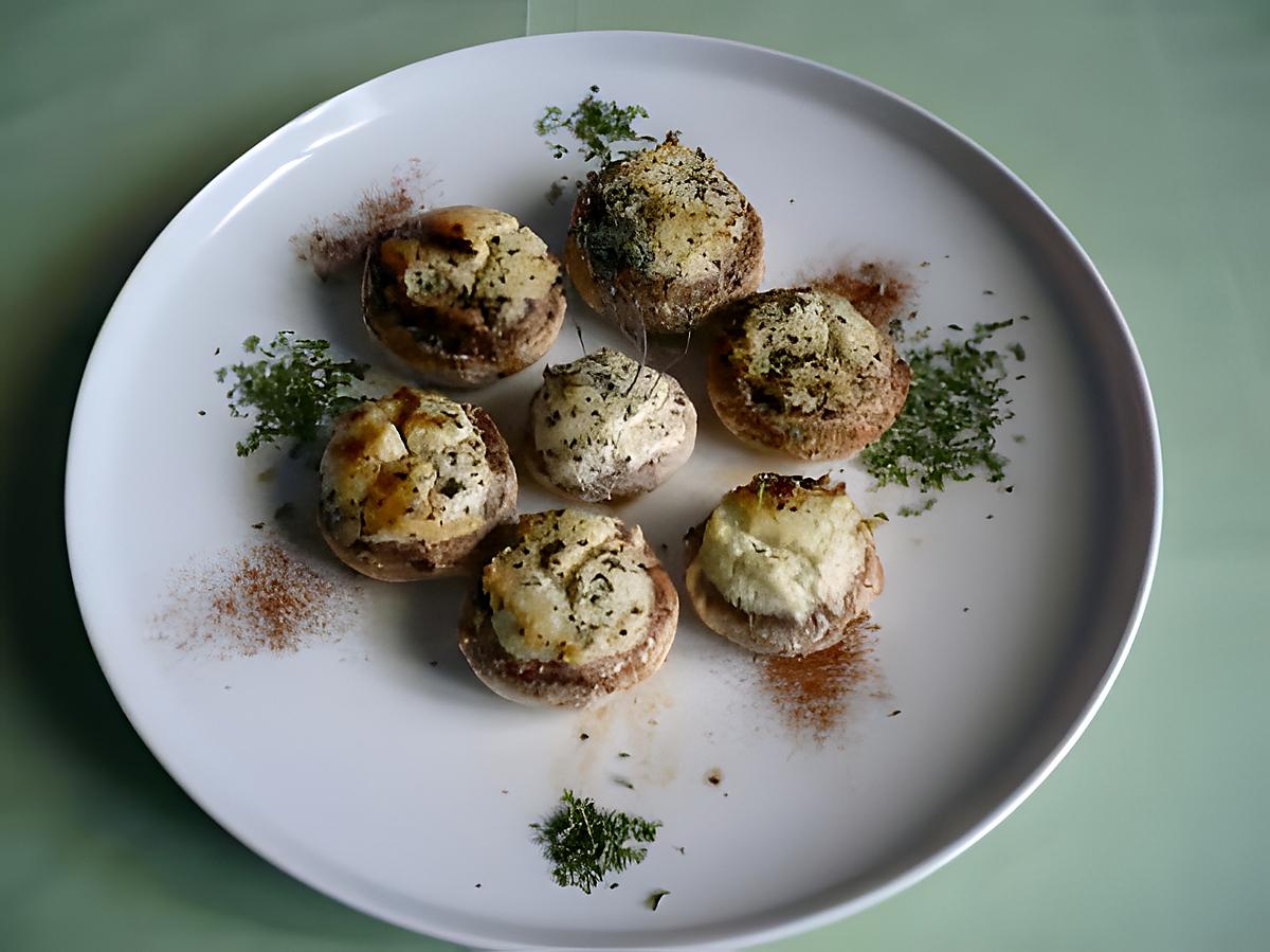 recette Champignons farcis