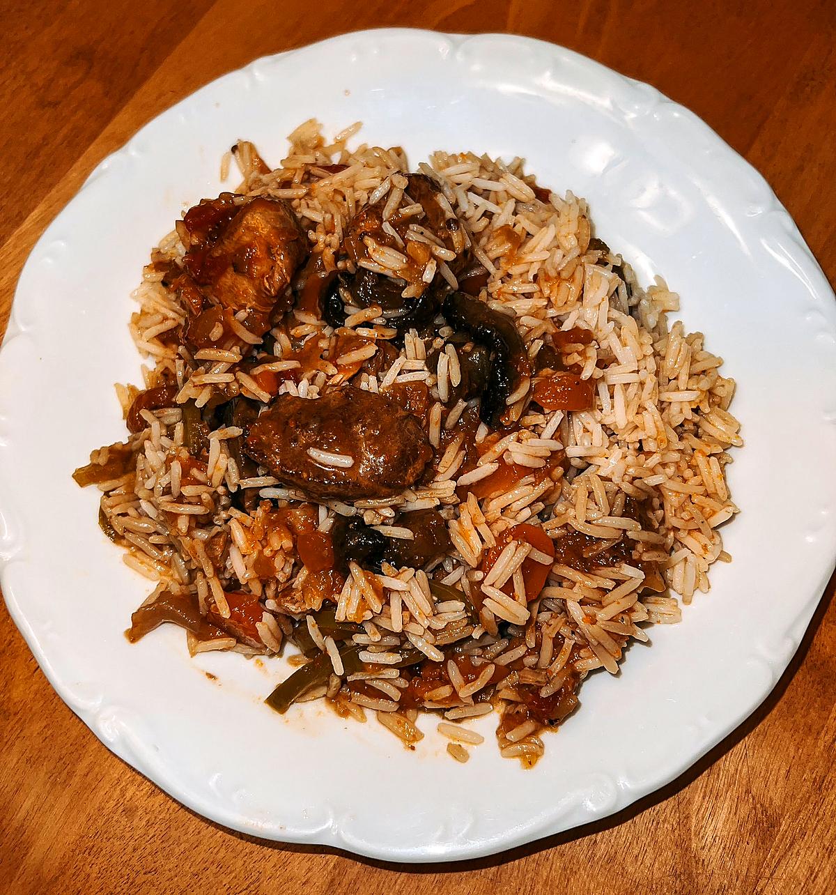 recette RAGOÛT DE PORC "AFRICAIN" À LA MIJOTEUSE (OU PAS)