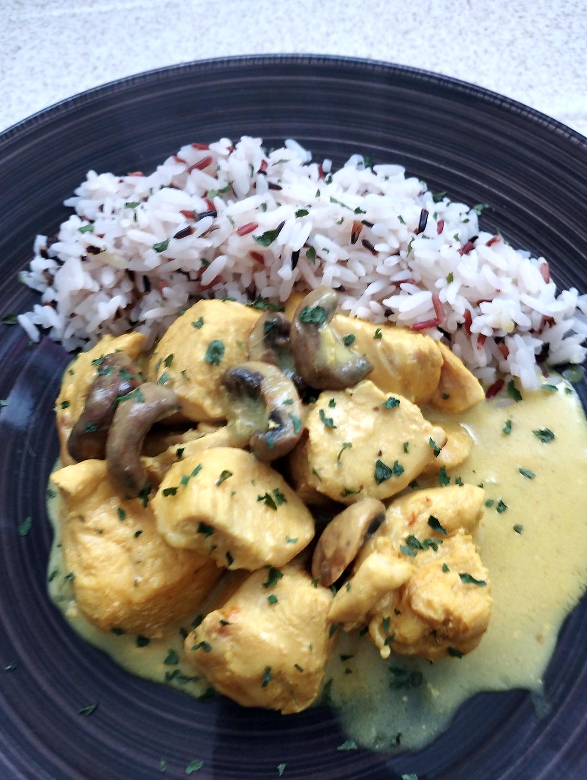 recette filet de poulet a la créme de vache qui rit