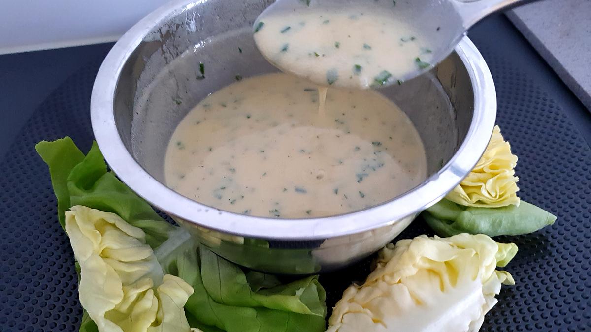 recette Sauces à salade avec une poignée de verdure