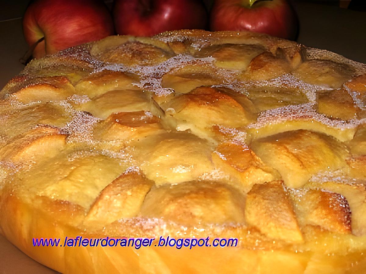 recette tarte aux pommes alsacienne