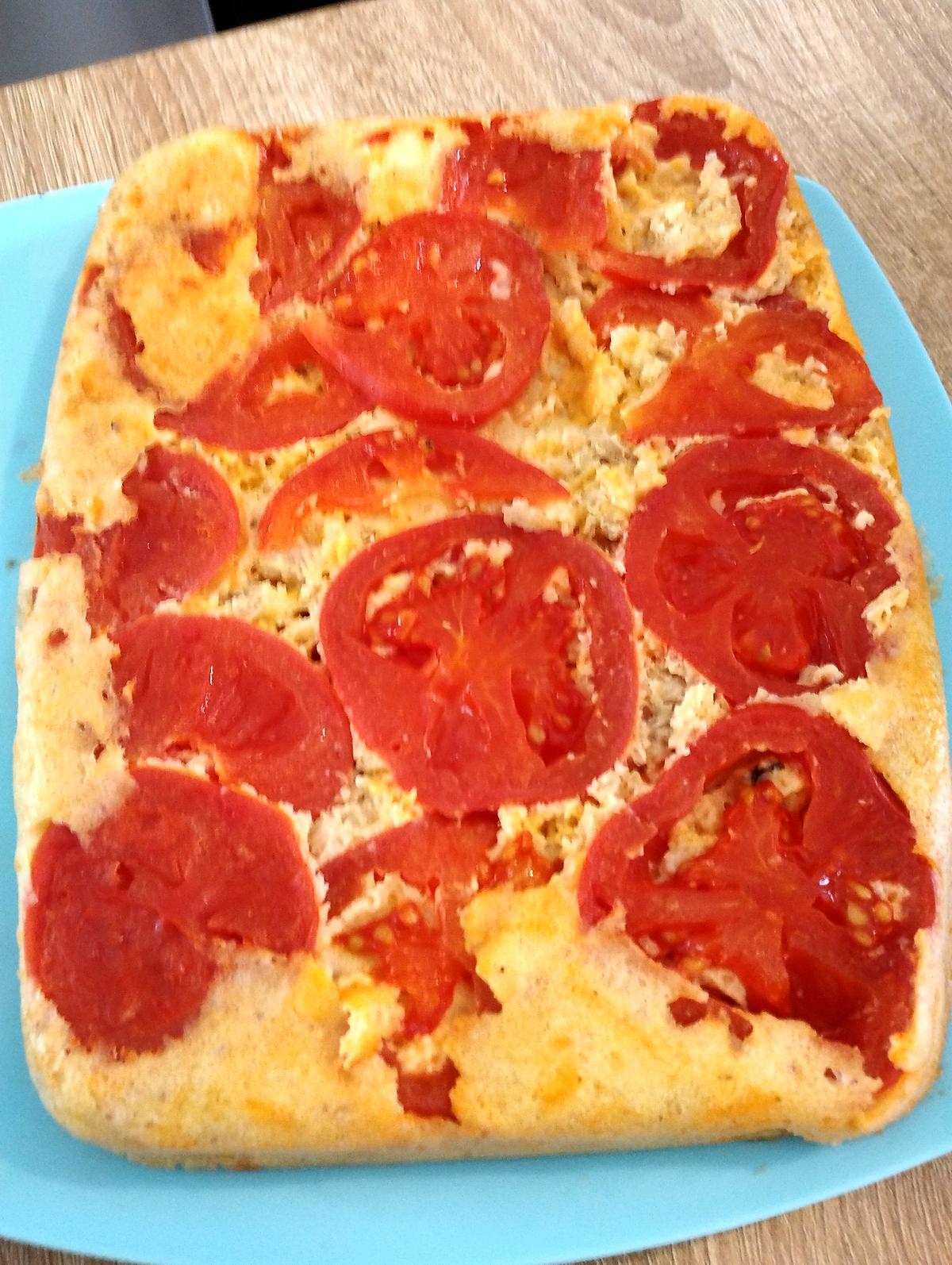 recette clafoutis thon tomate au cheddar au cake factory