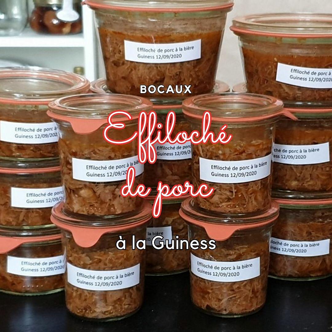 recette Effiloché de porc à la Guinness