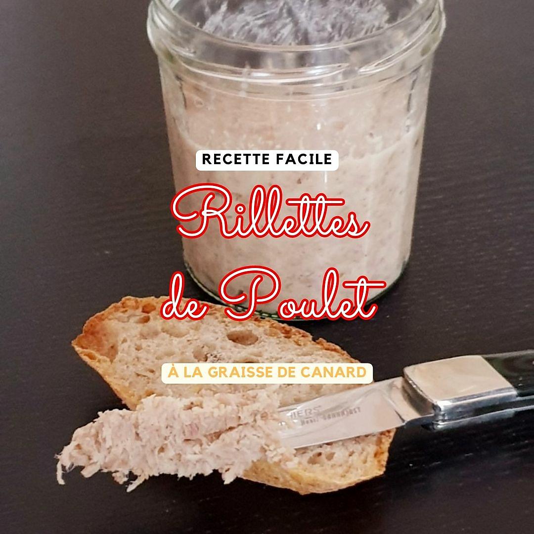 recette Rillettes de volaille (poulet ou dinde) à la graisse de canard