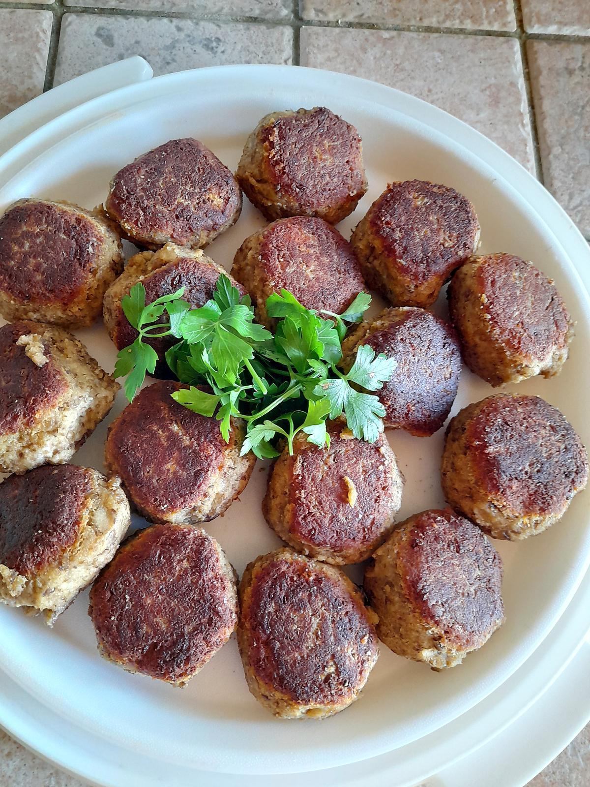 recette Boulettes végétariennes lentilles ricotta