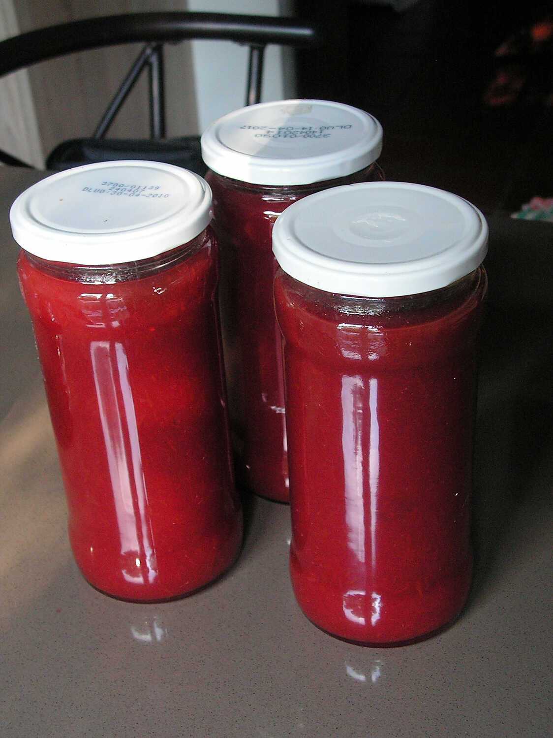 Recette de Compote de prunes stérilisée