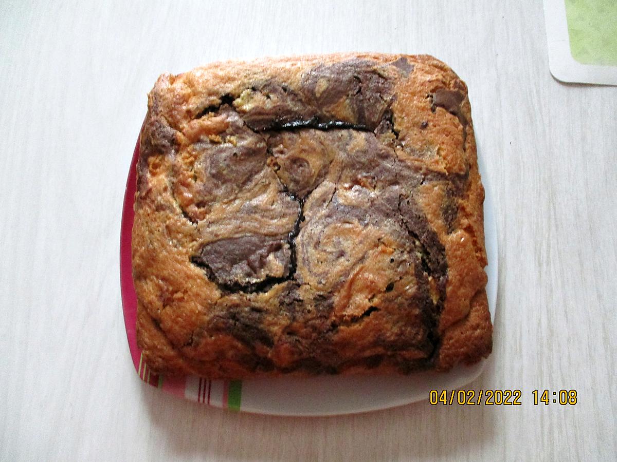 recette Gâteau marbré