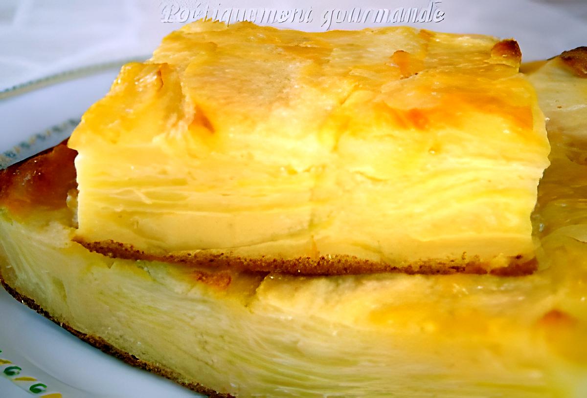 recette Gâteau pommes poires fondant