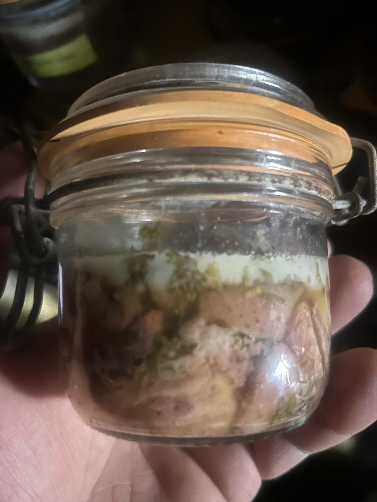 recette pâté  de tête en bocaux